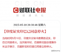 巴基斯坦还击一天后印度同意停和